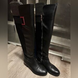 Calvin Klein Black Over the Knee Boots
